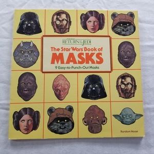 Vintage Star Wars Book of 9 Mask 1983